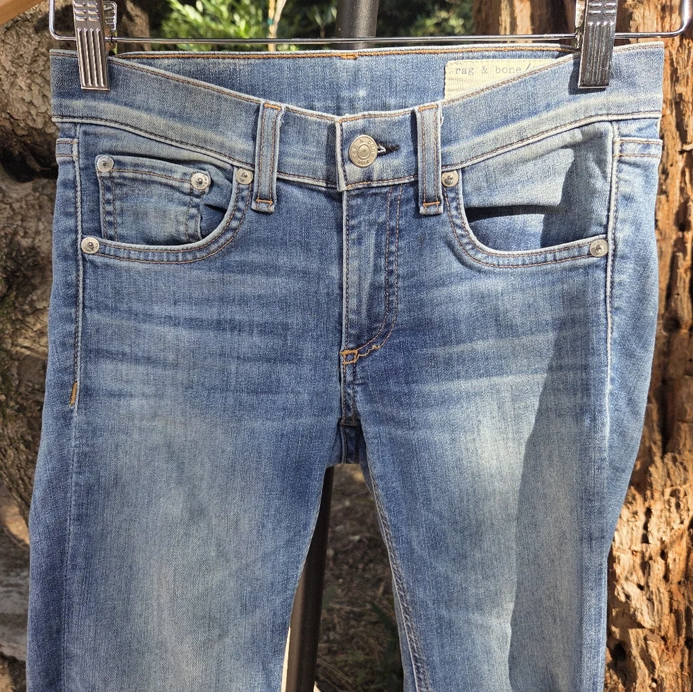 Rag & Bone Womens Blue‎ Ankle Skinny Jeans Size 24